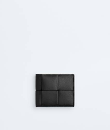 Men's Cassette Bi-Fold Wallet in Black Bottega Veneta Mexico EN - Image 1