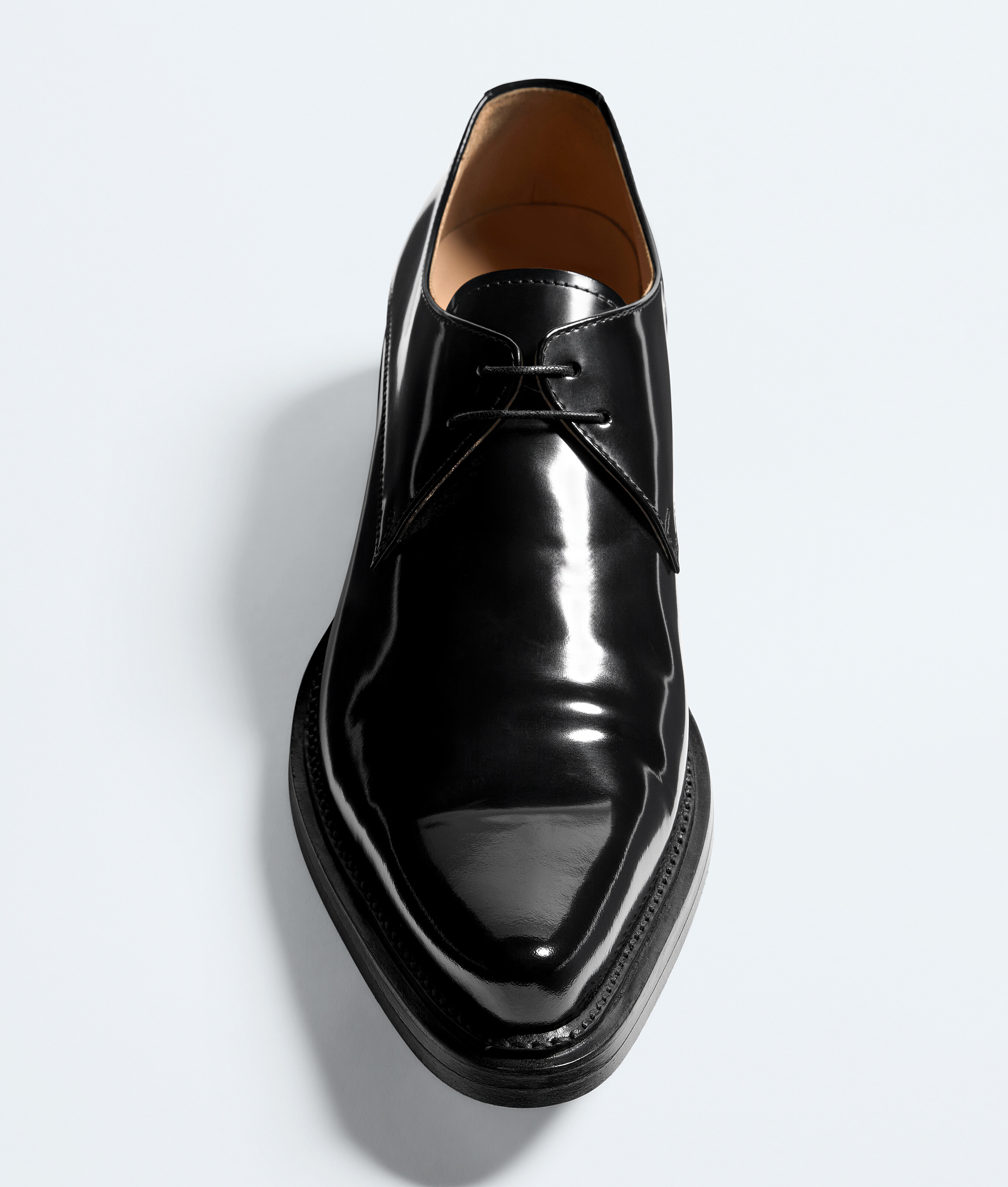 Men's Glaston Lace-Up Shoe in Black Bottega Veneta Luxembourg EN - Image 4