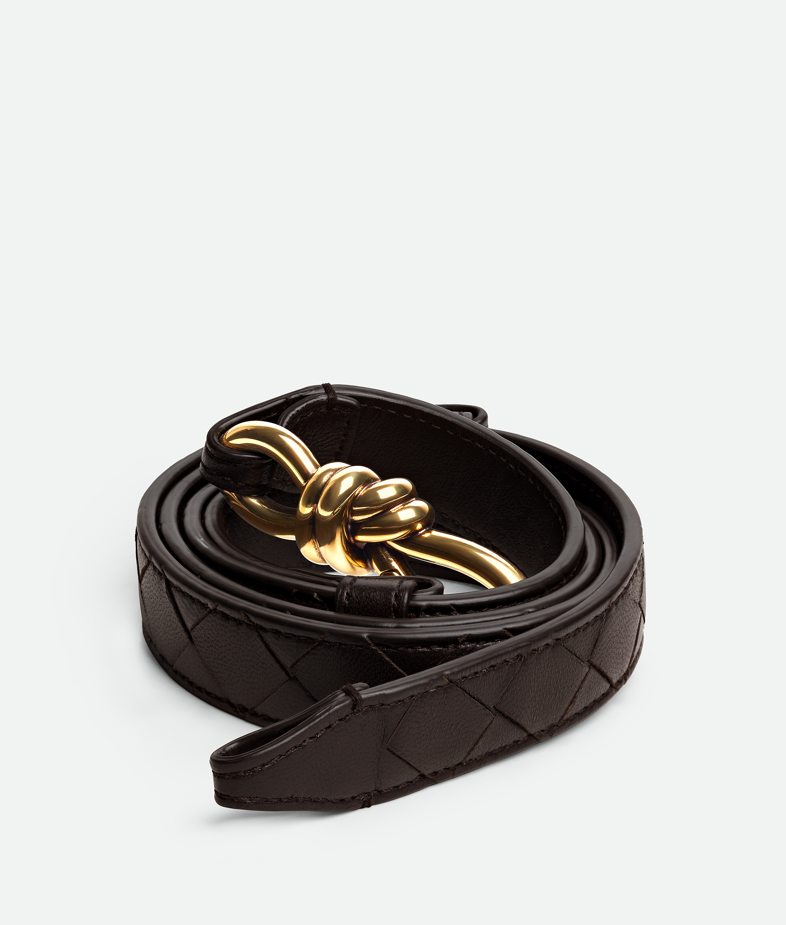 Women's Andiamo Belt in Fondant Bottega Veneta Zimbabwe EN - Image 3