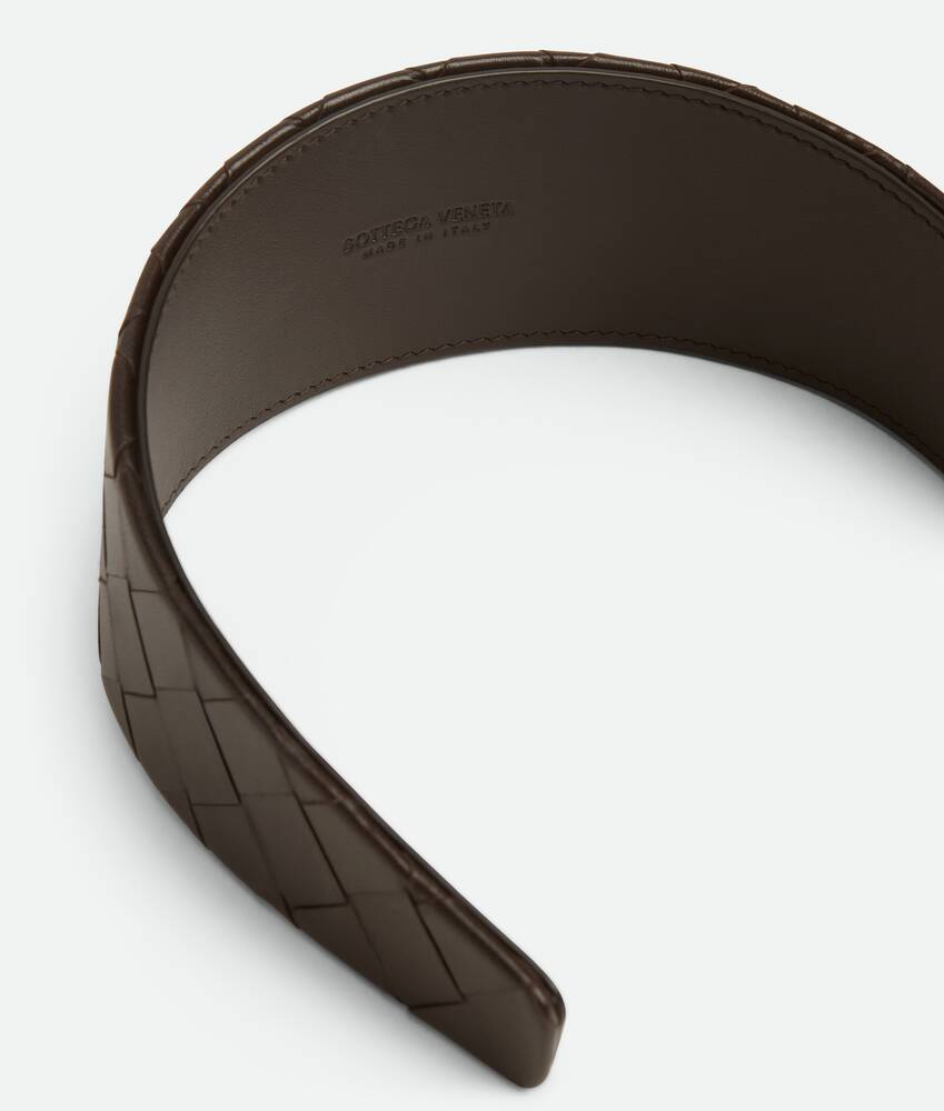 Intrecciato Headband in Fondant Bottega Veneta United States EN - Image 4