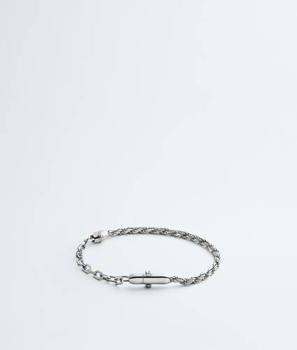 Men's Chain Bracelet in Silver Bottega Veneta Bulgaria EN - Image 1
