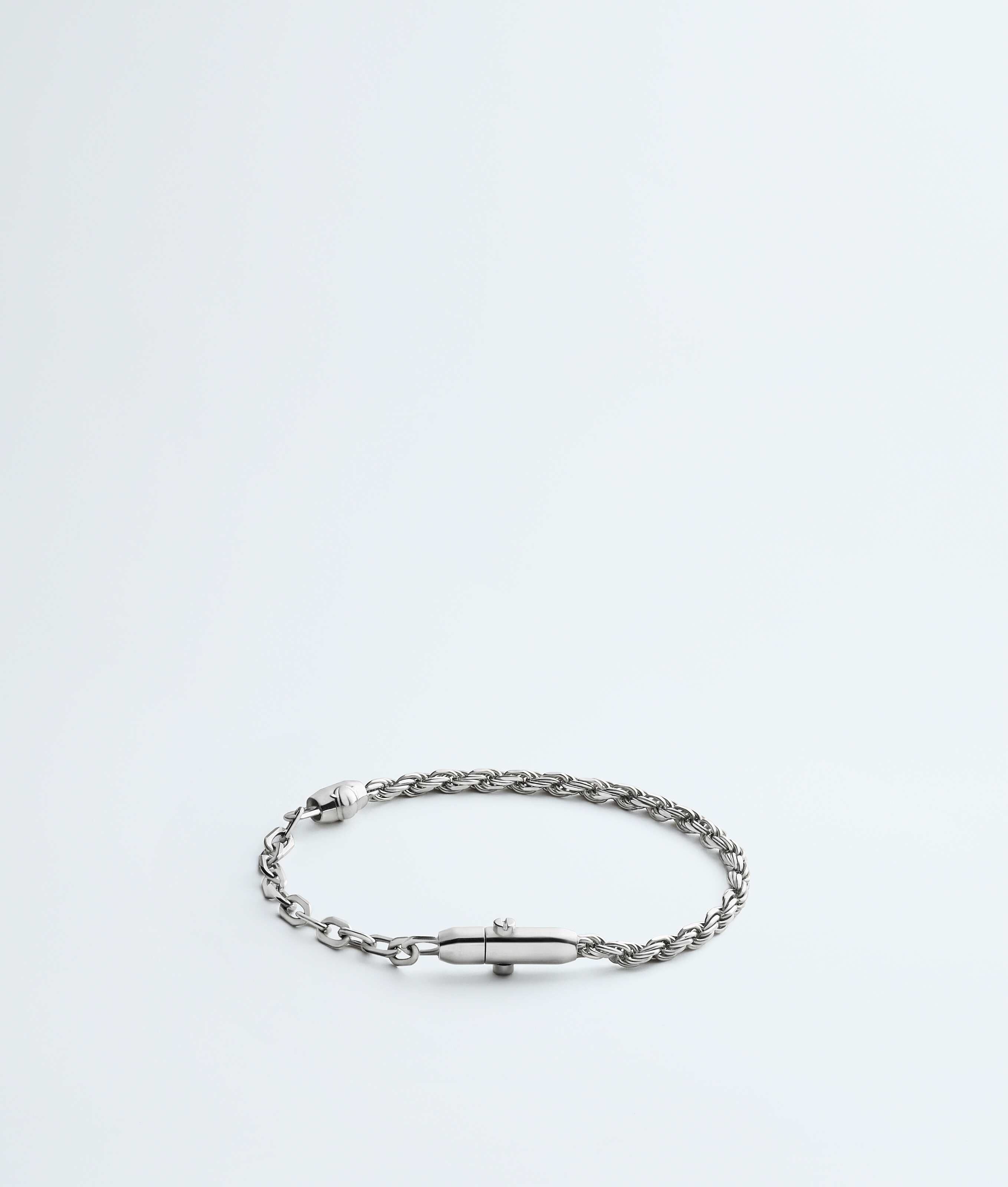 Men's Chain Bracelet in Silver | Bottega Veneta US