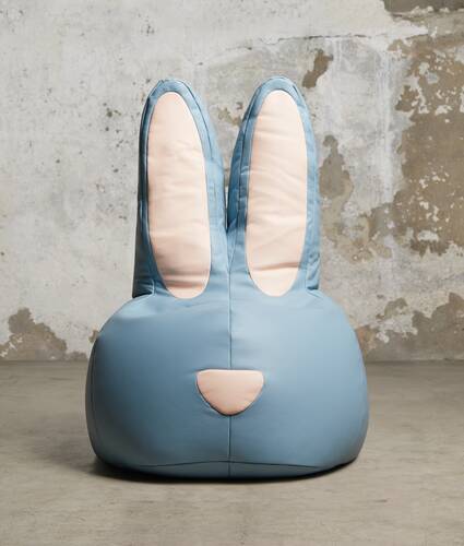 Medium Bunny Pouf