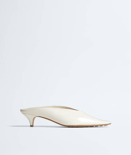 D&eacute;collet&eacute; mule Vesta da Donna in Alabaster Bottega Veneta Italia IT - Image 1