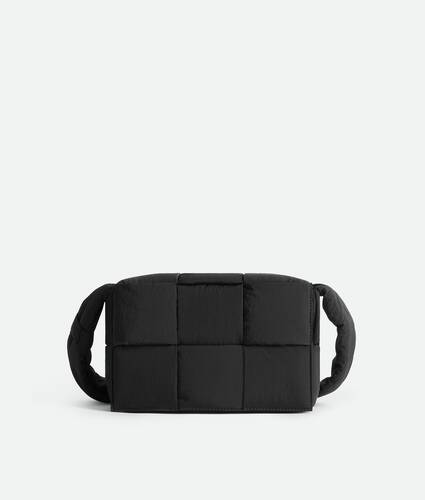 Padded Tech Cassette piccola da Uomo in Black/parakeet Bottega Veneta Italia IT - Image 1