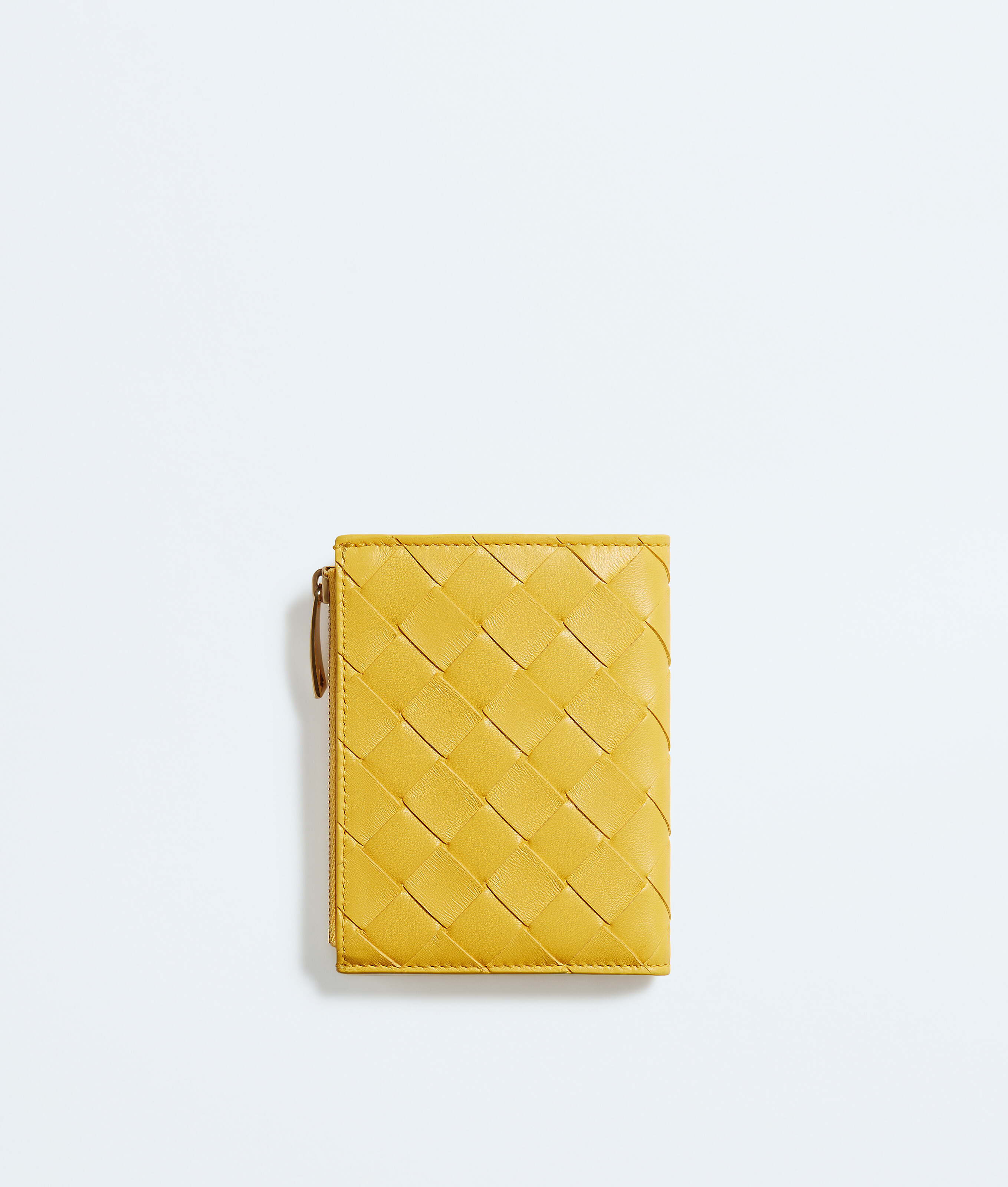 Women's Intrecciato Small Bi-Fold Wallet in Taxi Bottega Veneta Greece EN - Image 3