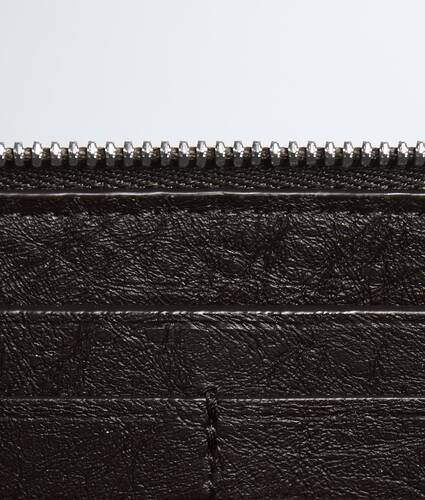 Men's Woven Mycelium Zip-Around Wallet in Espresso Bottega Veneta Zimbabwe EN - Image 4
