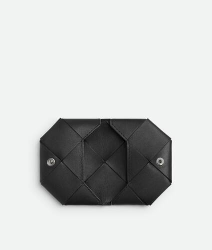 Men's Diago Folded Card Case in Black Bottega Veneta Norway EN - Image 2