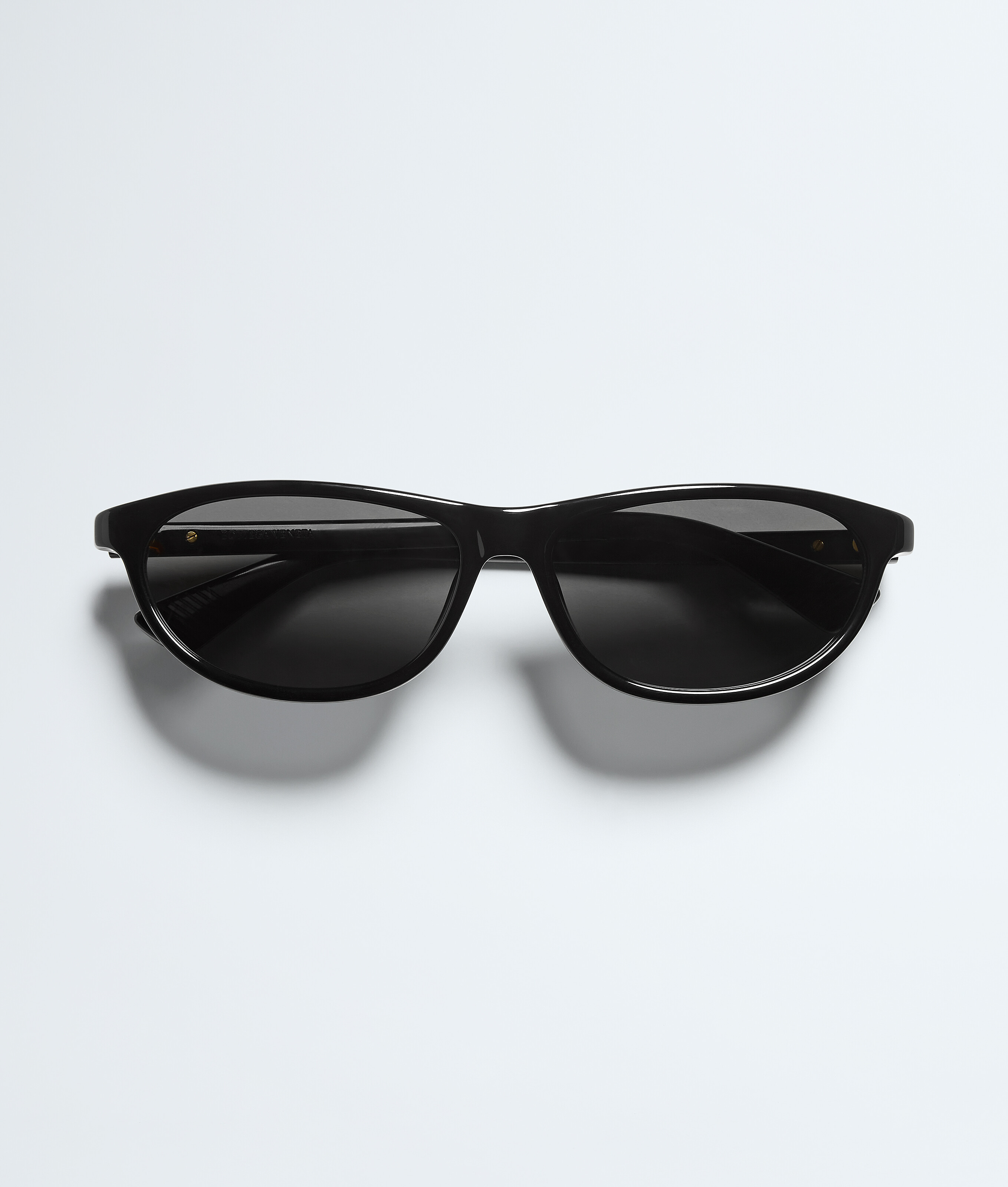 Lunettes de soleil rectangulaires Classic en Black/grey Bottega Veneta Monaco FR - Image 1