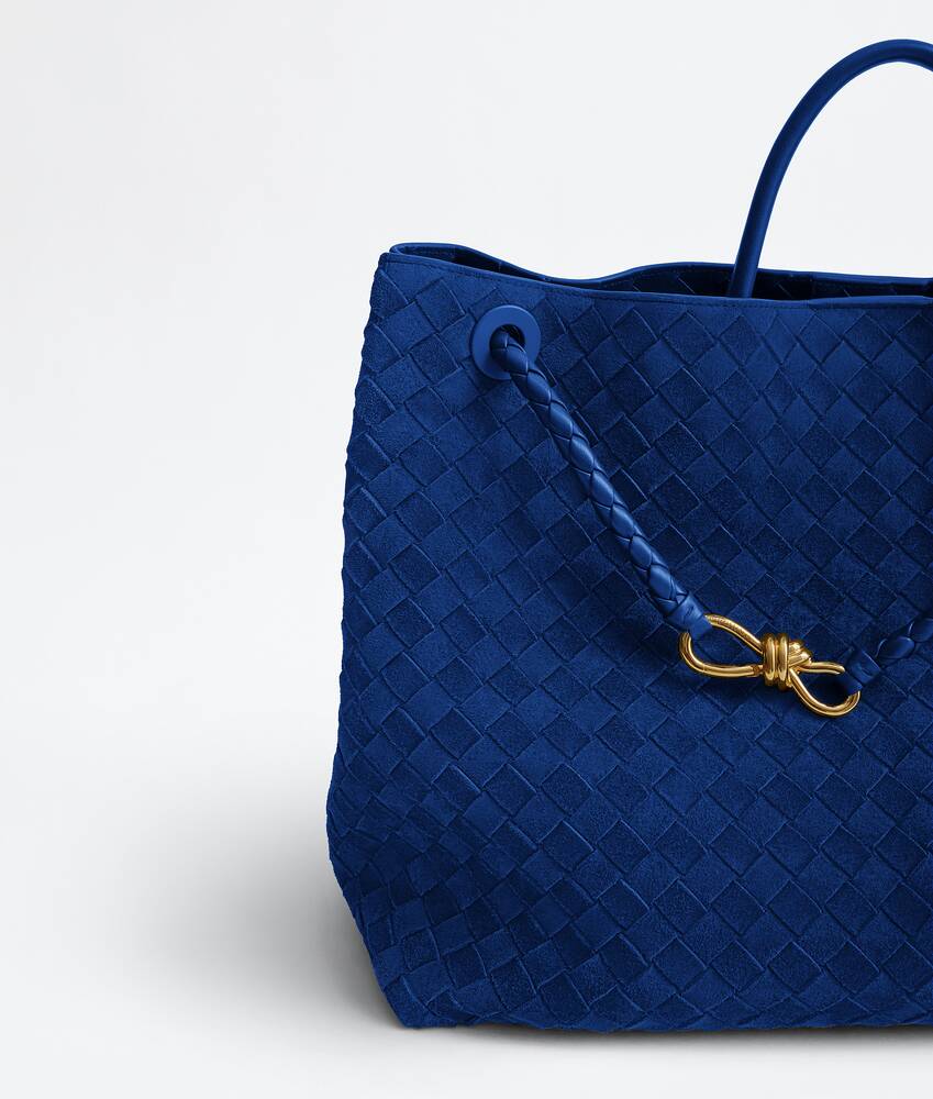 Women's Large Andiamo in Blue royal Bottega Veneta United States EN - Image 4