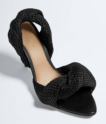 Women's Grace Slingback Sandal in Black Bottega Veneta Portugal EN - Image 4