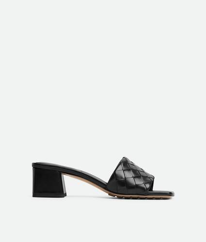 Women's Parco Mule in Black Bottega Veneta Czechia EN - Image 1