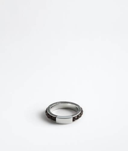 Men's Veneta Ring in Espresso Bottega Veneta Germany EN - Image 1