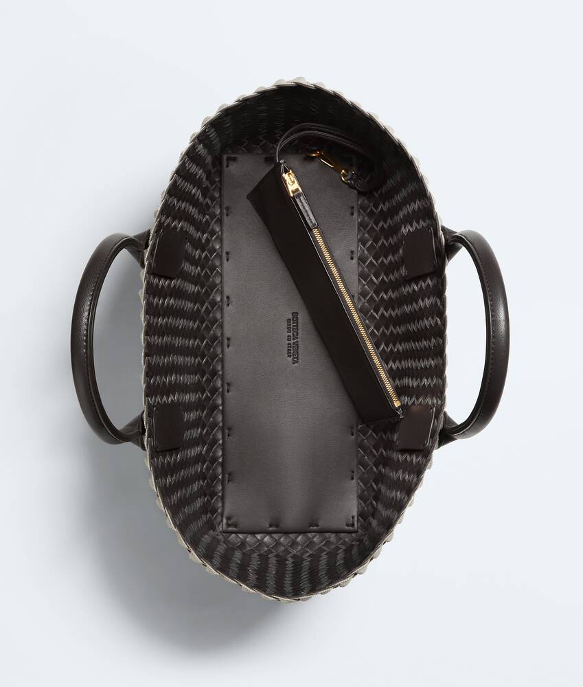 Women's Small Cabat in Natural/espresso Bottega Veneta United States EN - Image 3