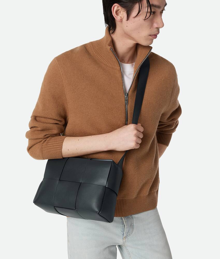 Men's Arco Camera Bag in Ardoise Bottega Veneta United States EN - Image 2