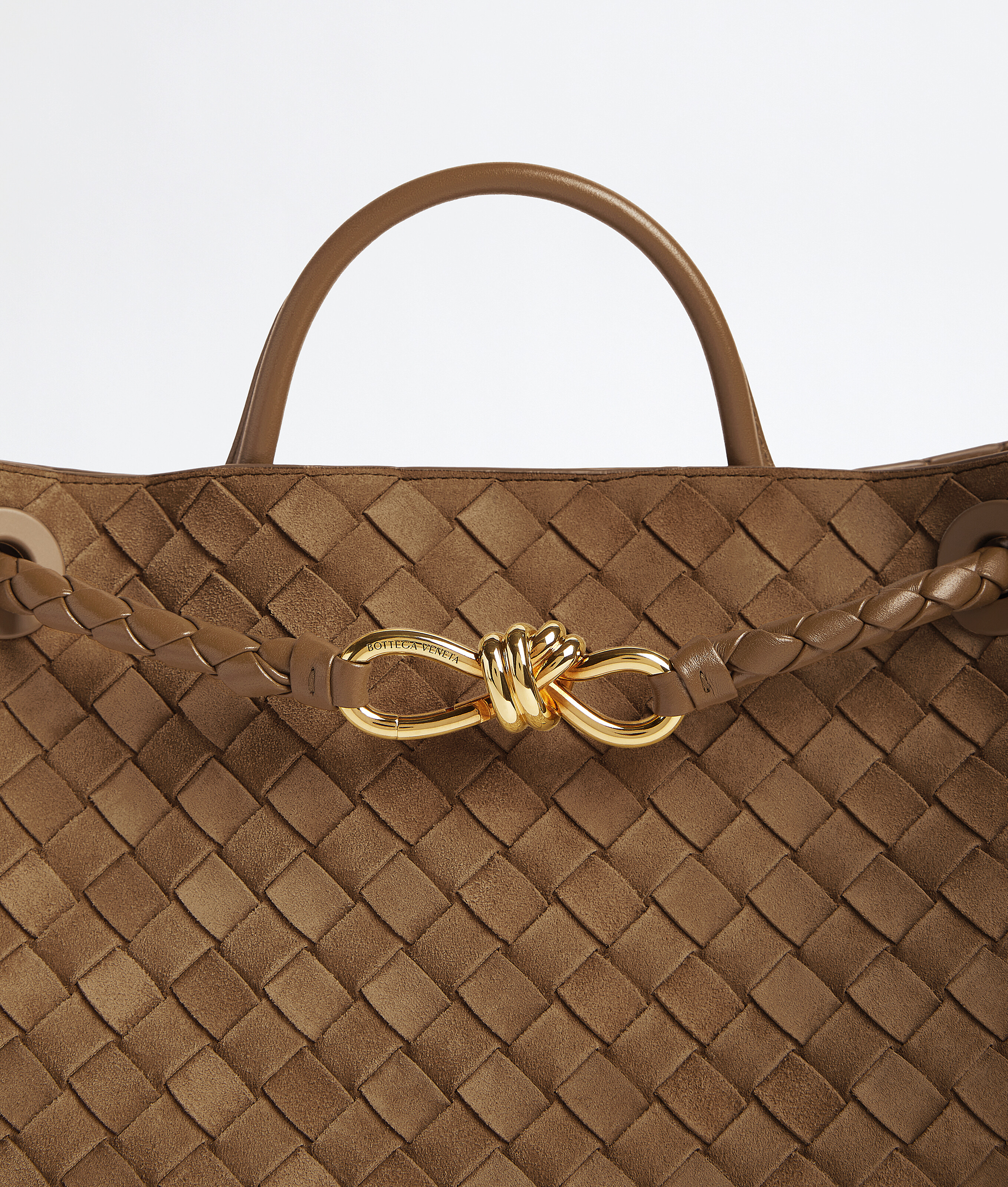 Women's Andiamo in Dark caramel 20 Bottega Veneta Luxembourg EN - Image 7