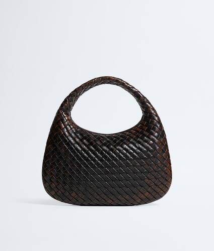 Women's Small Veneta in Black/brown Bottega Veneta France EN - Image 1