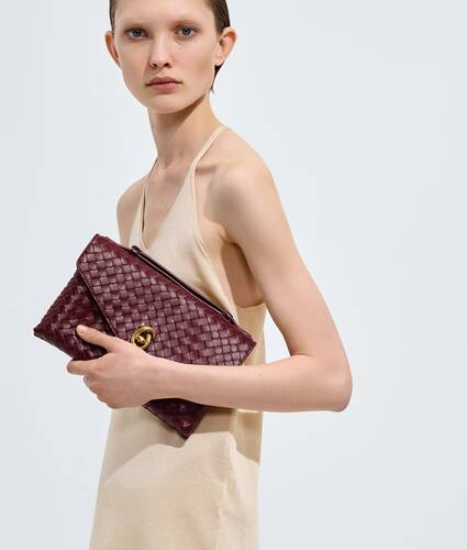 Women's Knot Lock in Barolo Bottega Veneta Qatar EN - Image 2