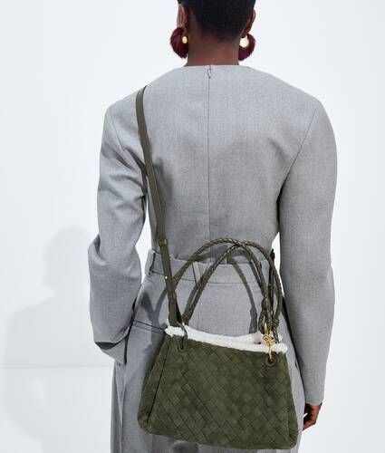 Women's Parachute in Bark green/plaster Bottega Veneta Romania EN - Image 2