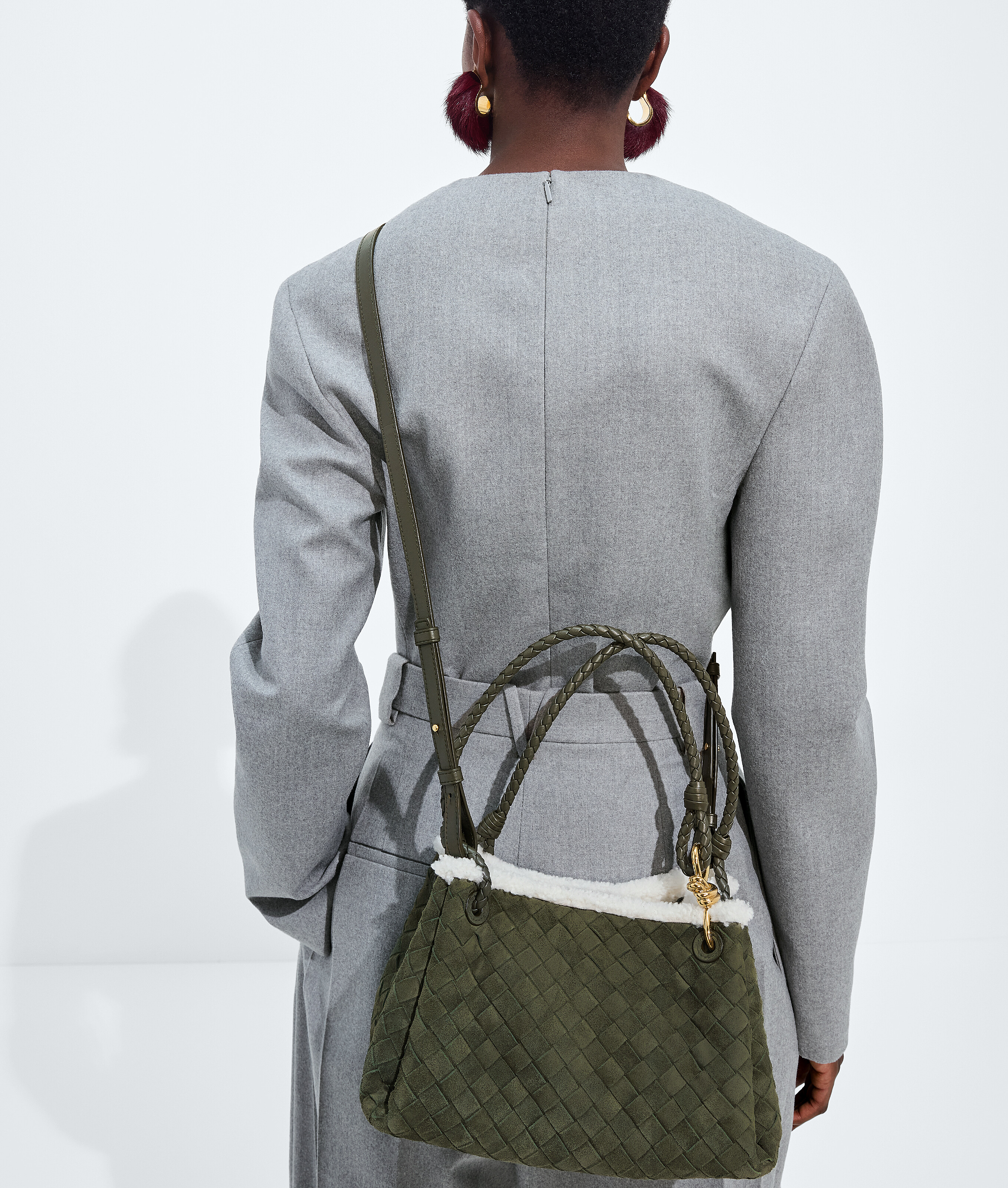 Parachute pour Femme en Bark green/plaster Bottega Veneta Luxembourg FR - Image 2