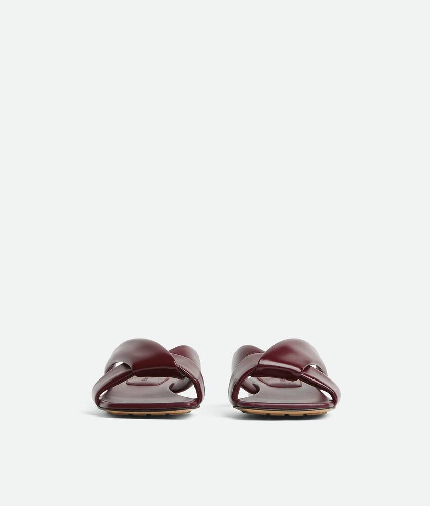 Women's Riva Flat Mule in Barolo Bottega Veneta United States EN - Image 3
