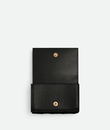 Portefeuille Tiny Tri-Fold Intrecciato