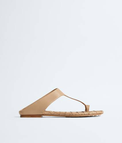 Tongs plates Livia pour Femme en Shore Bottega Veneta France FR - Image 1