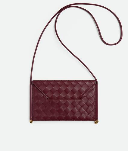 Women's Solstice Phone Pouch in Barolo Bottega Veneta Norway EN - Image 1