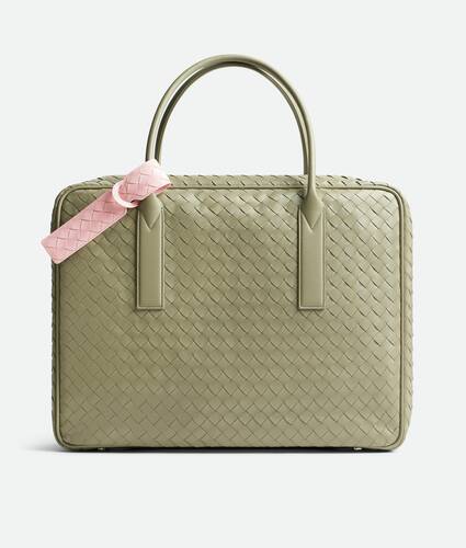 Men's Intrecciato Long Tag Holder in Rose Bottega Veneta Cyprus EN - Image 4