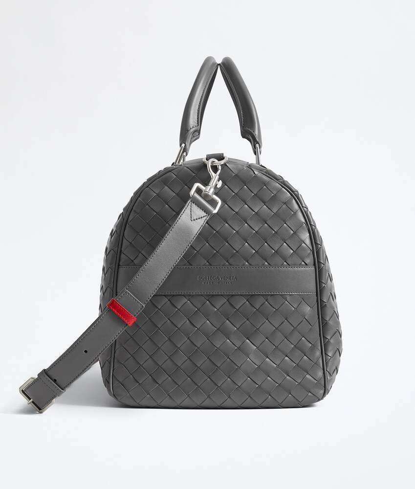 Men's Intrecciato Cabin Duffle in Obsidian gray/radar Bottega Veneta Qatar EN - Image 3