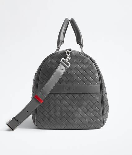Men's Intrecciato Cabin Duffle in Obsidian gray/radar Bottega Veneta Qatar EN - Image 3