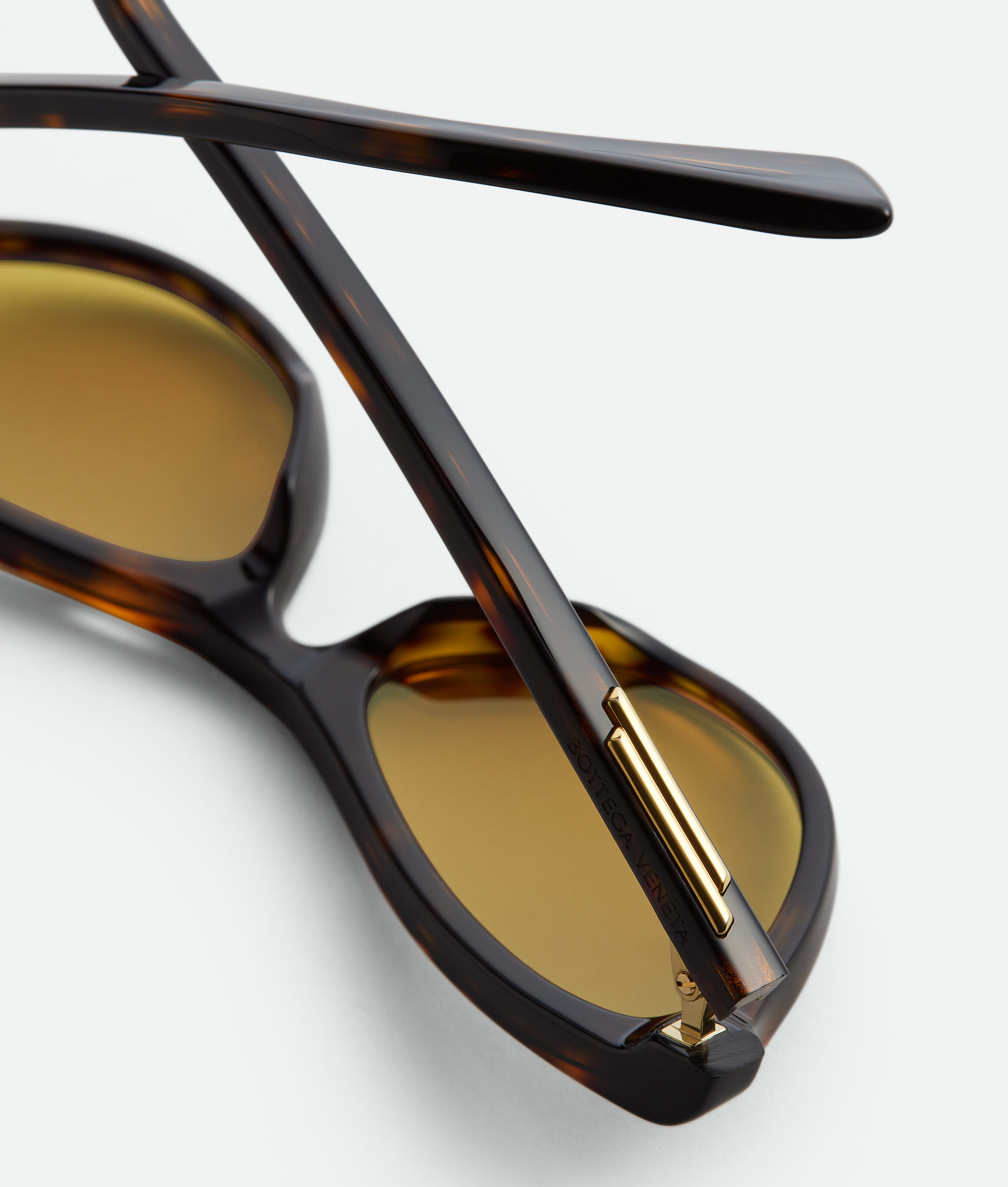 Bottega Veneta Classic Cat Eye Sunglasses In Brown