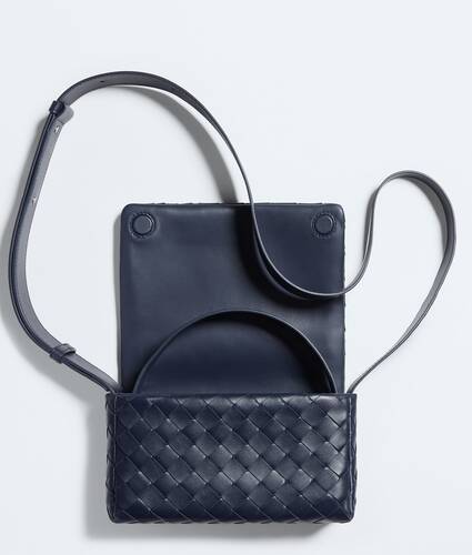 Mini borsa Intrecciato con patta da Uomo in Petroleum Bottega Veneta Italia IT - Image 3