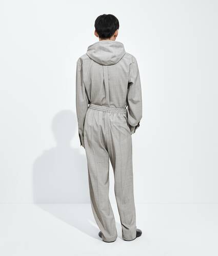 Men's Light Wool Toile Pants in Light gray melange Bottega Veneta Bulgaria EN - Image 3