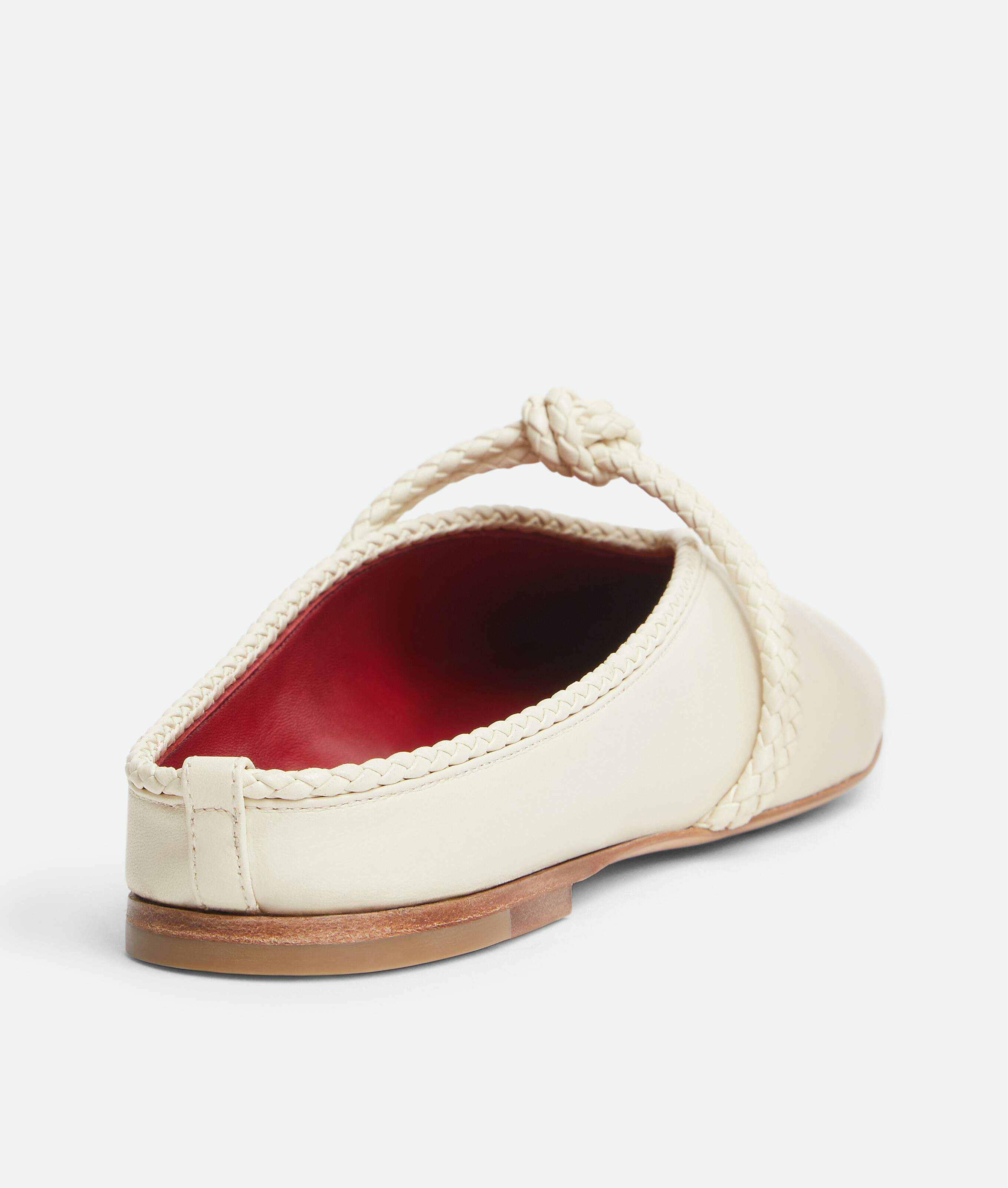 Women's Rosa Mary-Jane Ballerina in Sea salt Bottega Veneta Luxembourg EN - Image 5
