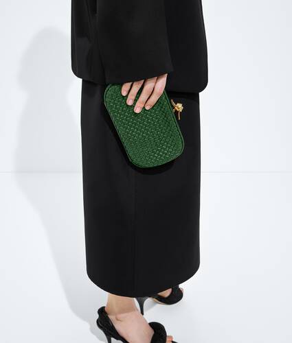 Women's Soft Knot in Basil Bottega Veneta Netherlands EN - Image 2