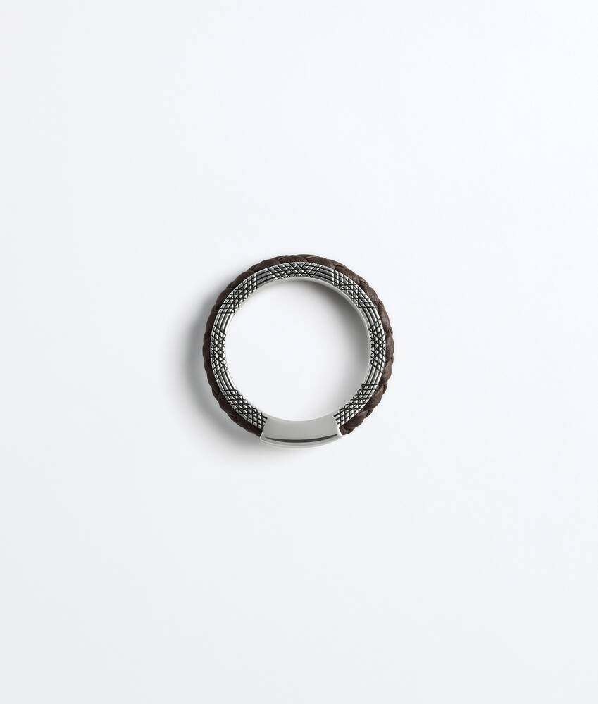 Men's Veneta Ring in Espresso Bottega Veneta Germany EN - Image 3