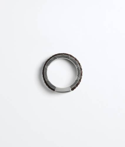 Men's Veneta Ring in Espresso Bottega Veneta Germany EN - Image 3