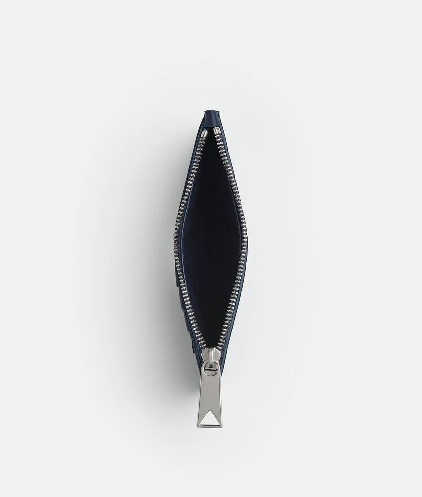 Men's Intrecciato Piccolo Zipped Card Case in Space Bottega Veneta Qatar EN - Image 2