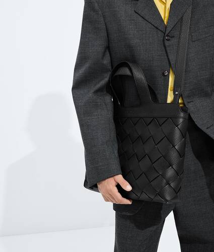 Men's Diago Briefcase in Black Bottega Veneta Greece EN - Image 2