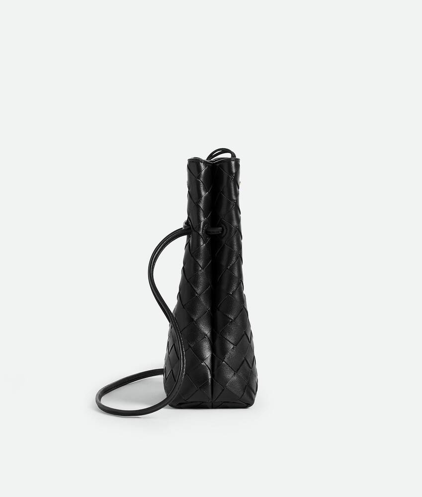 Andiamo Handytasche f&uuml;r Damen in Black Bottega Veneta Deutschland DE - Image 4