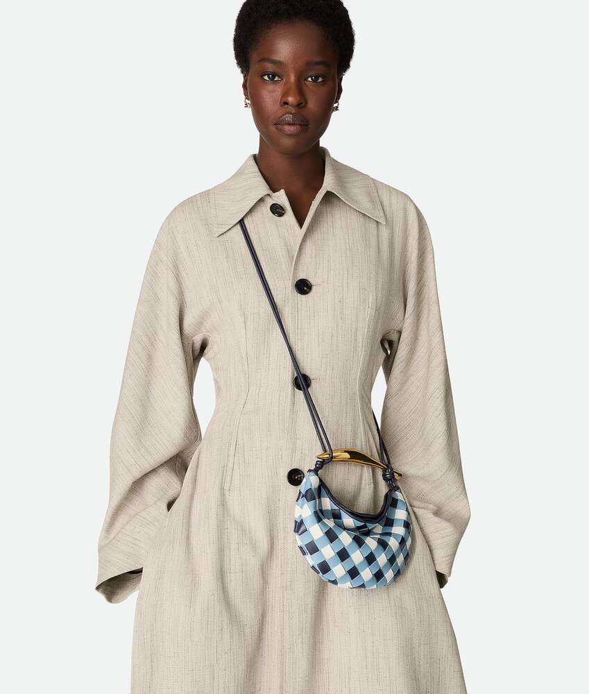 Sardine micro pour Femme en Abyss/ice/white Bottega Veneta Belgique FR - Image 2