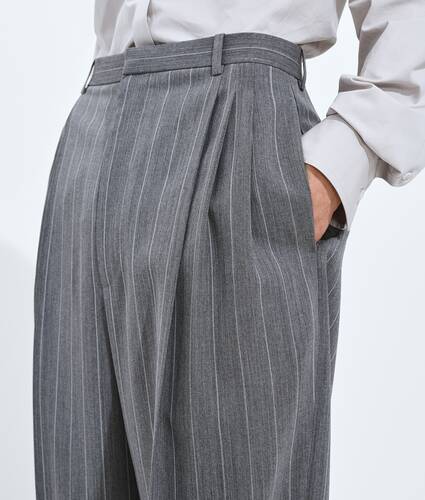 Light Wool Pinstripes Pants