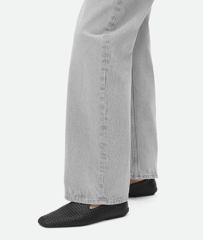 Women's Adamo Slipper in Black Bottega Veneta Brazil EN - Image 2