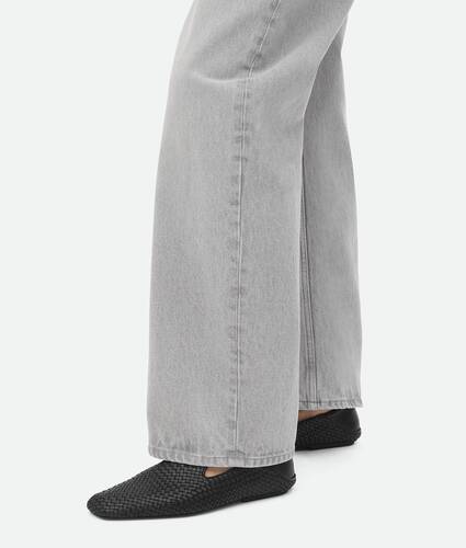 Ela's Slipper Adamo em Black Bottega Veneta Brasil PT - Image 2