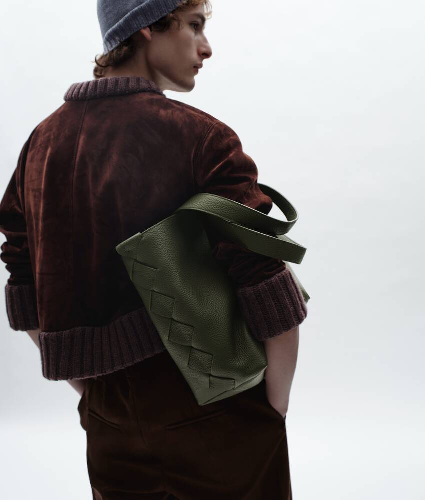 Men's Diago Tote in Bark green Bottega Veneta Greece EN - Image 6