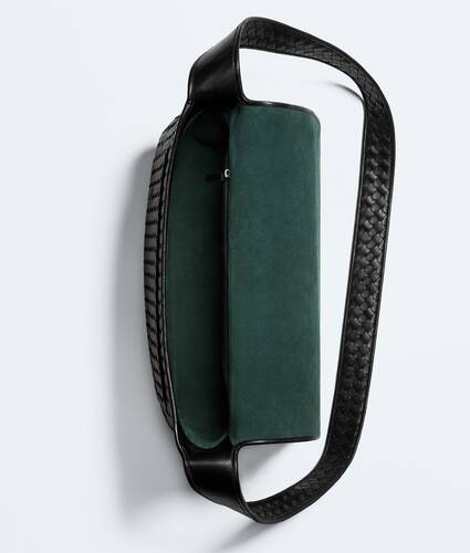 Men's Veneto Large Messenger in Black Bottega Veneta Singapore EN - Image 6