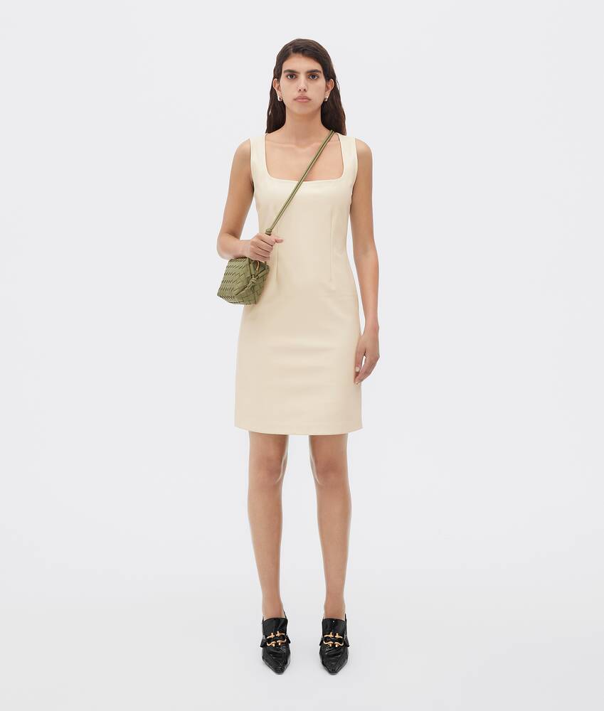 Women's Mini Loop Camera Bag in Travertine Bottega Veneta South Korea EN - Image 4