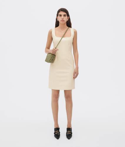 Women's Mini Loop Camera Bag in Travertine Bottega Veneta South Korea EN - Image 4