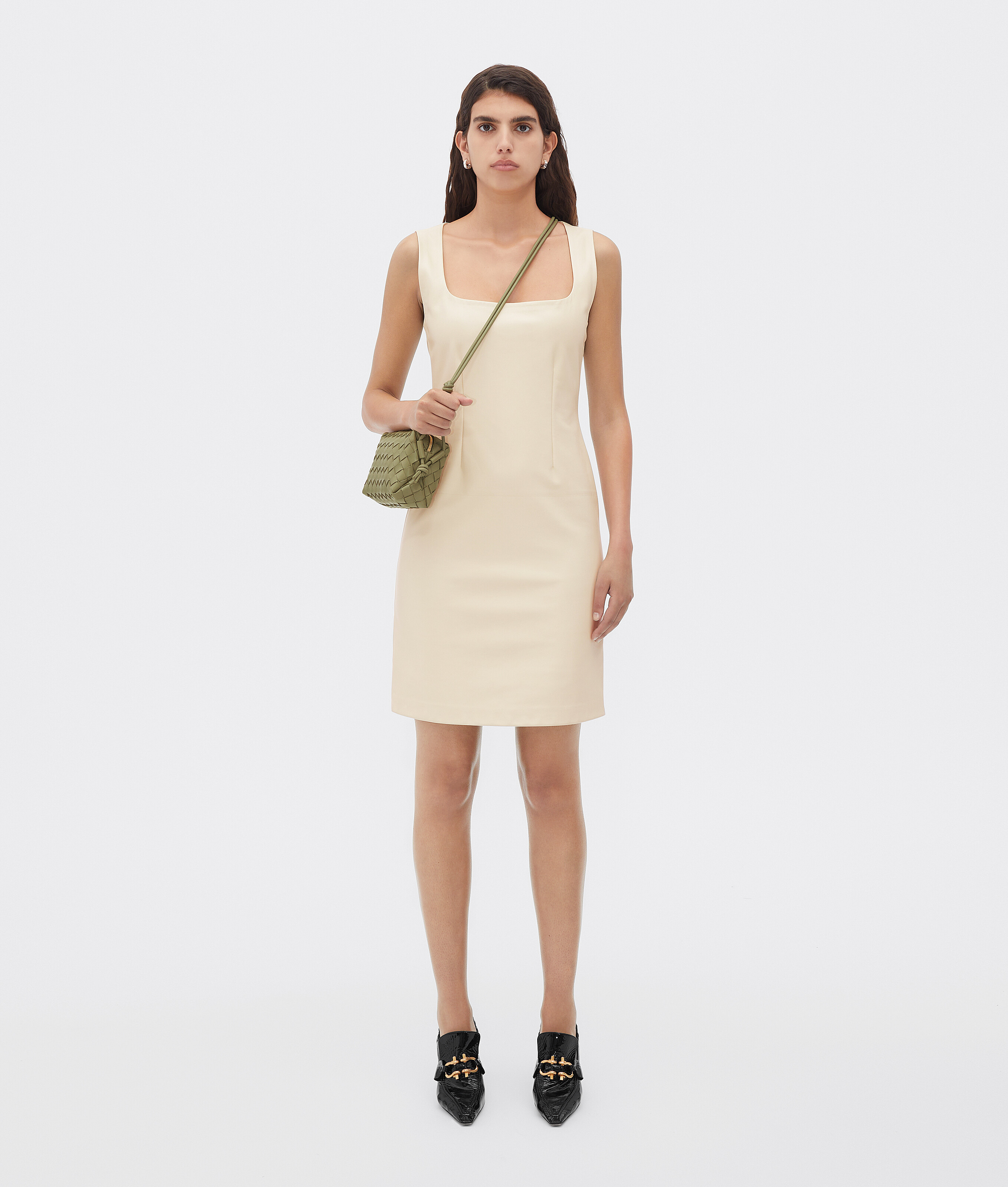 Bottega Veneta Sac Caméra Loop Mini In Neutral